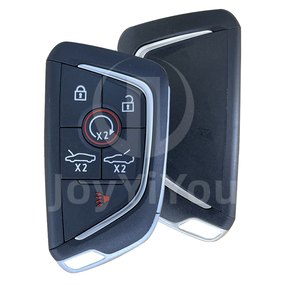 5+1Button-Start Smart Card Cover For CAD（HU100）Without Logo
