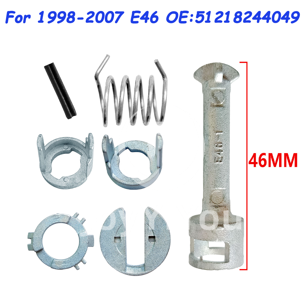 OE:51218244049 For BM 1998-2007 E46 Door Lock Barrel Cylinder Repair Kit Front Left Or Right