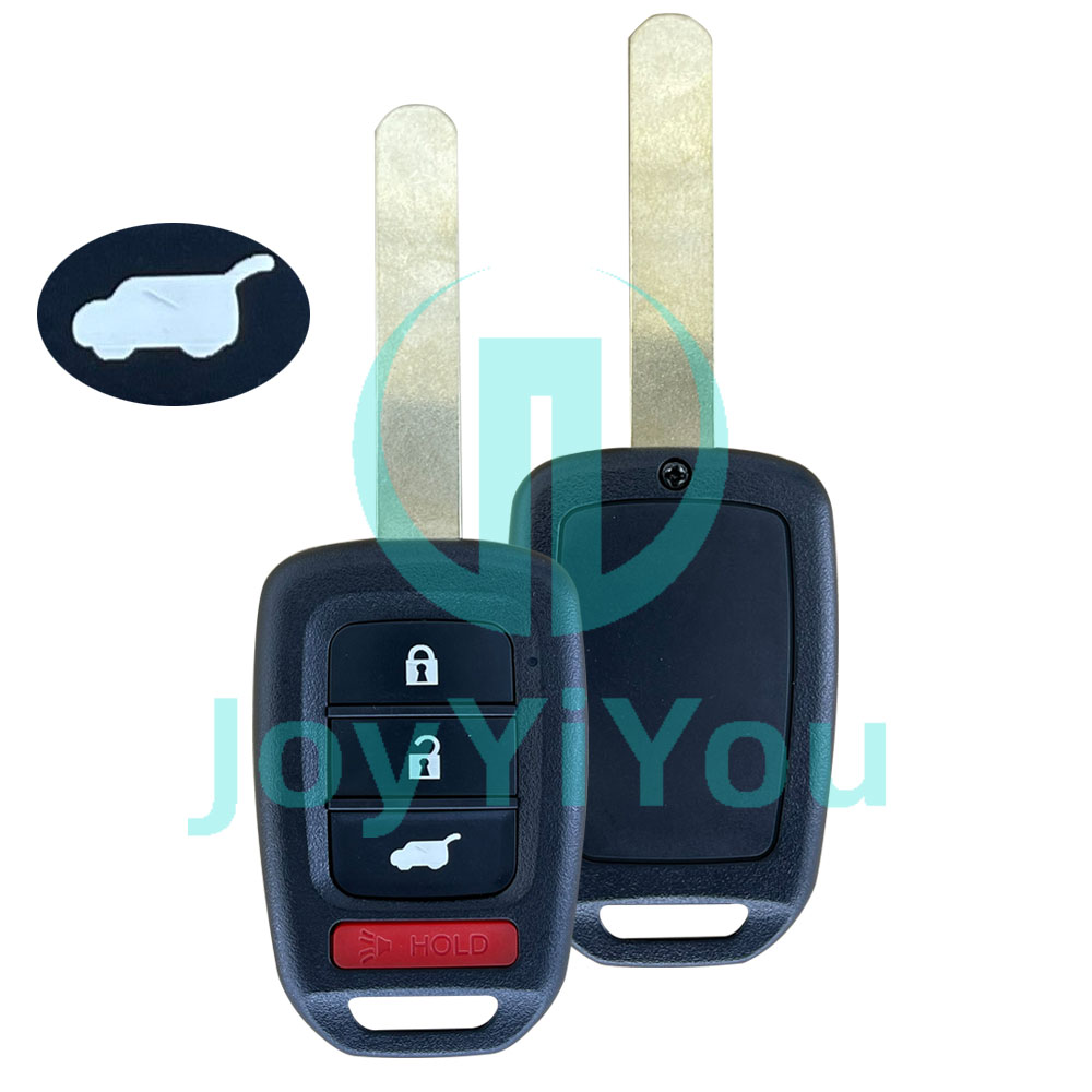 3+1Button-Hatch Remote Key Shell For HON HON66 Blade(Without Logo)