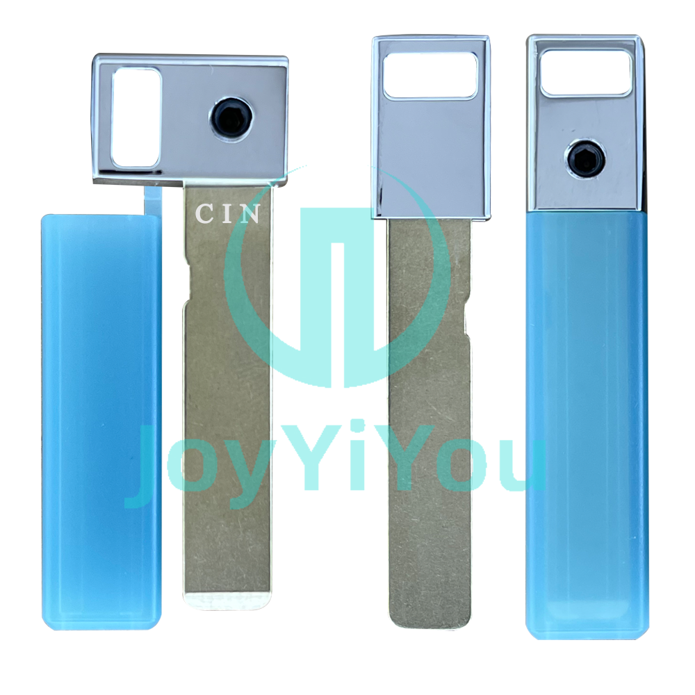 Emergency Key Blade + Blue Plastic Protective Cap For Hyundai （81996-AA540/CIN）