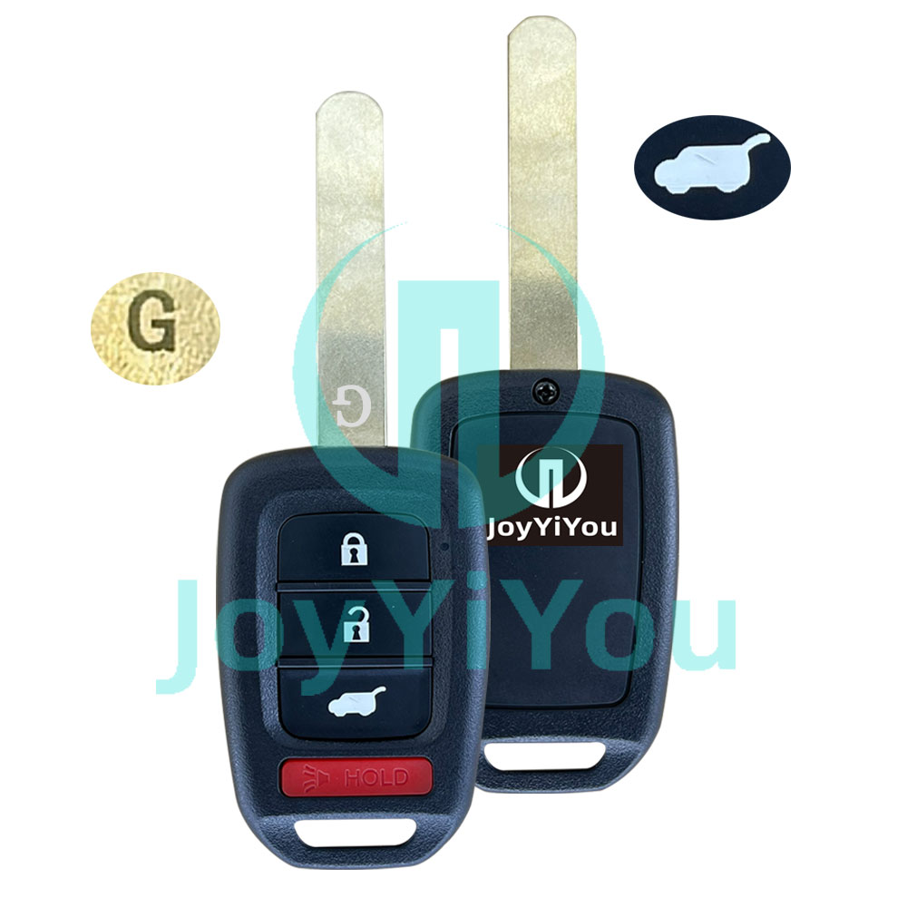 3+1Button-Hatch G On Blade Remote Key Shell For HON HON66 Blade