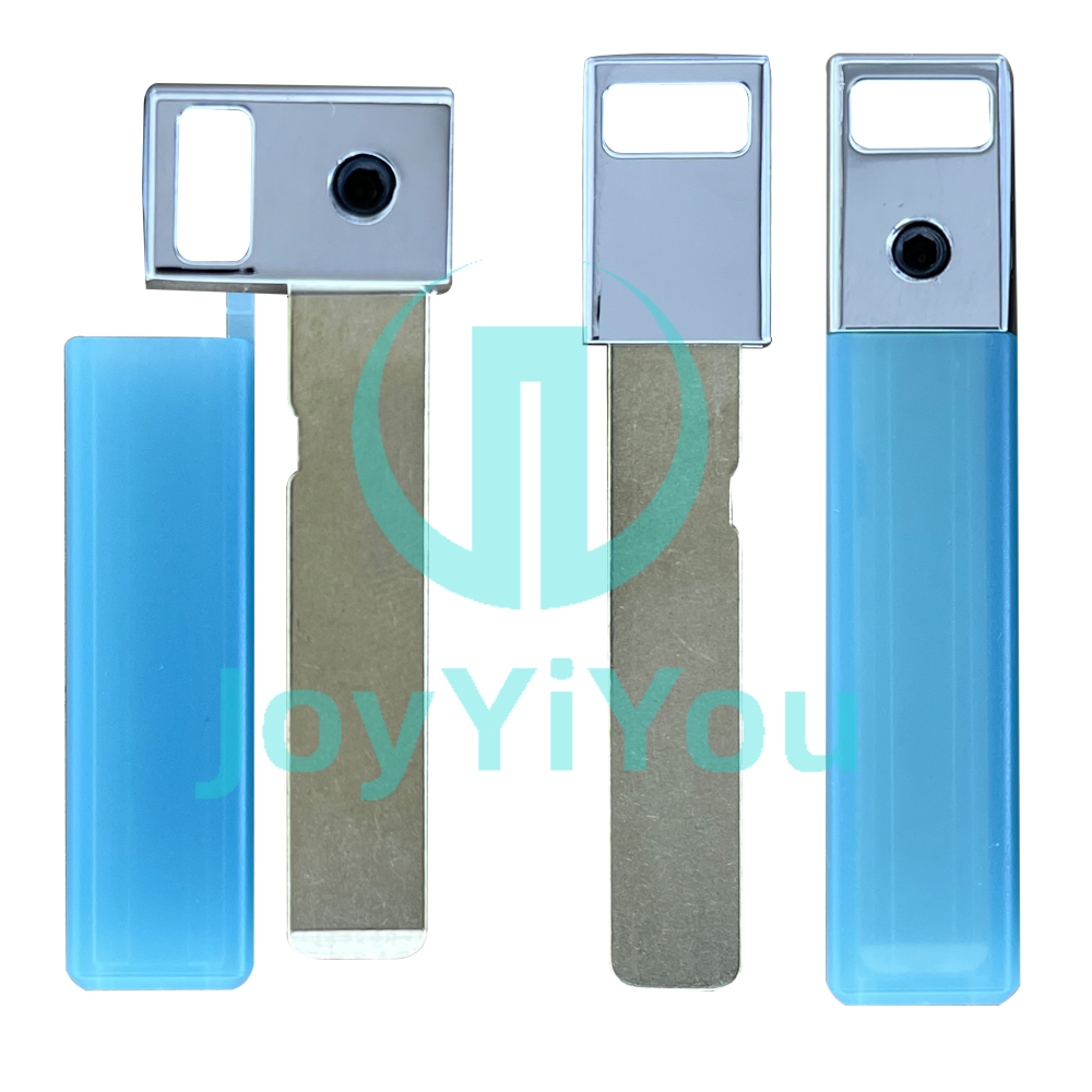 Emergency Key Blade + Blue Plastic Protective Cap For Hyundai （81996-AA540）