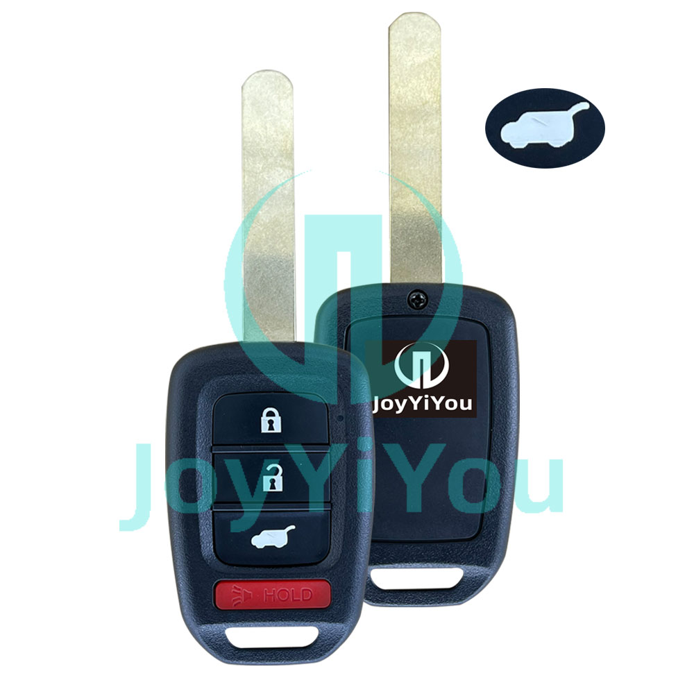 3+1Button-Hatch Remote Key Shell For HON HON66 Blade