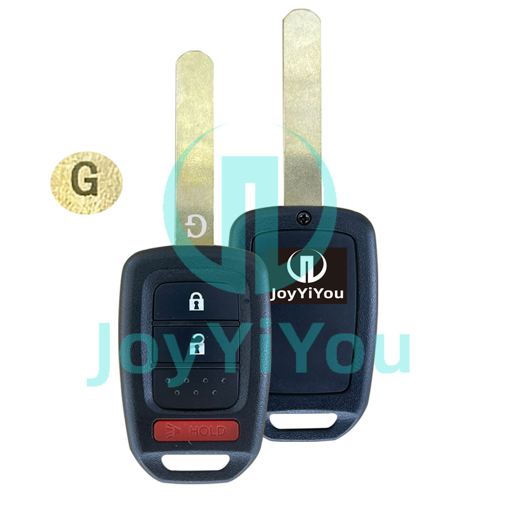 2+1Button G On Blade Remote Key Shell For HON HON66 Blade