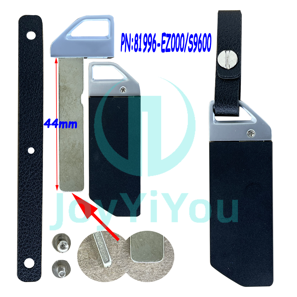 Black Emergency Key For 2024 KI Smart Card  (81996-EZ000/S9600）