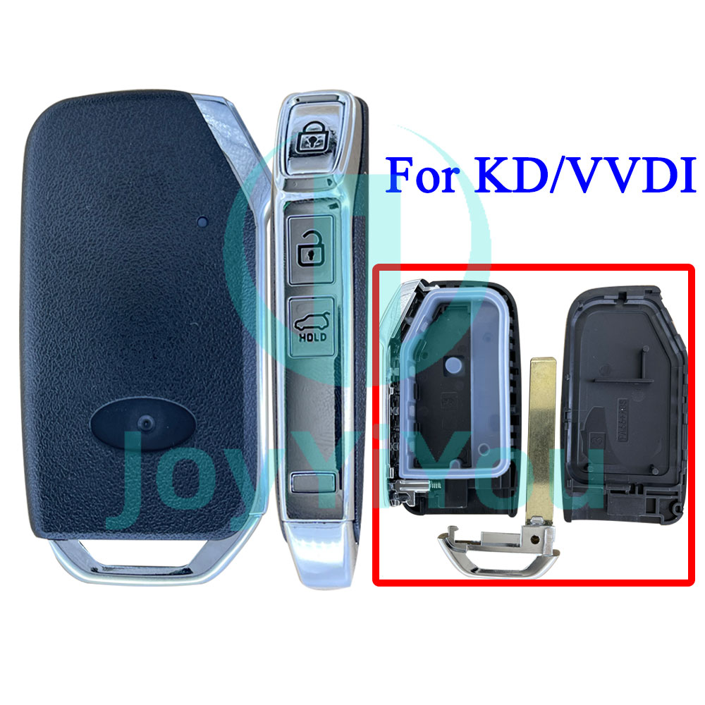 3Button-Hatch Smart Key Shell For VVDI XZKA82EN PCB