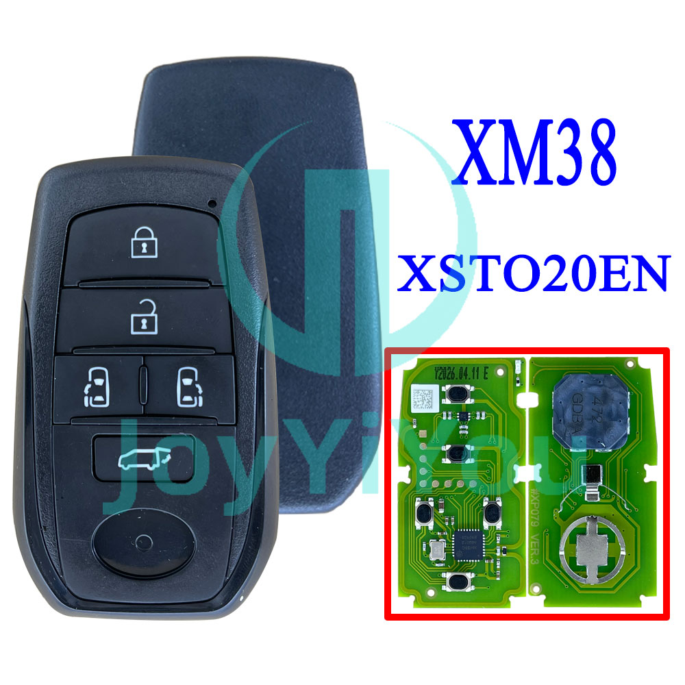 Xhorse VVDI XSTO20EN XM38 Smart Key PCB 5 Buttons+5Button Shell
