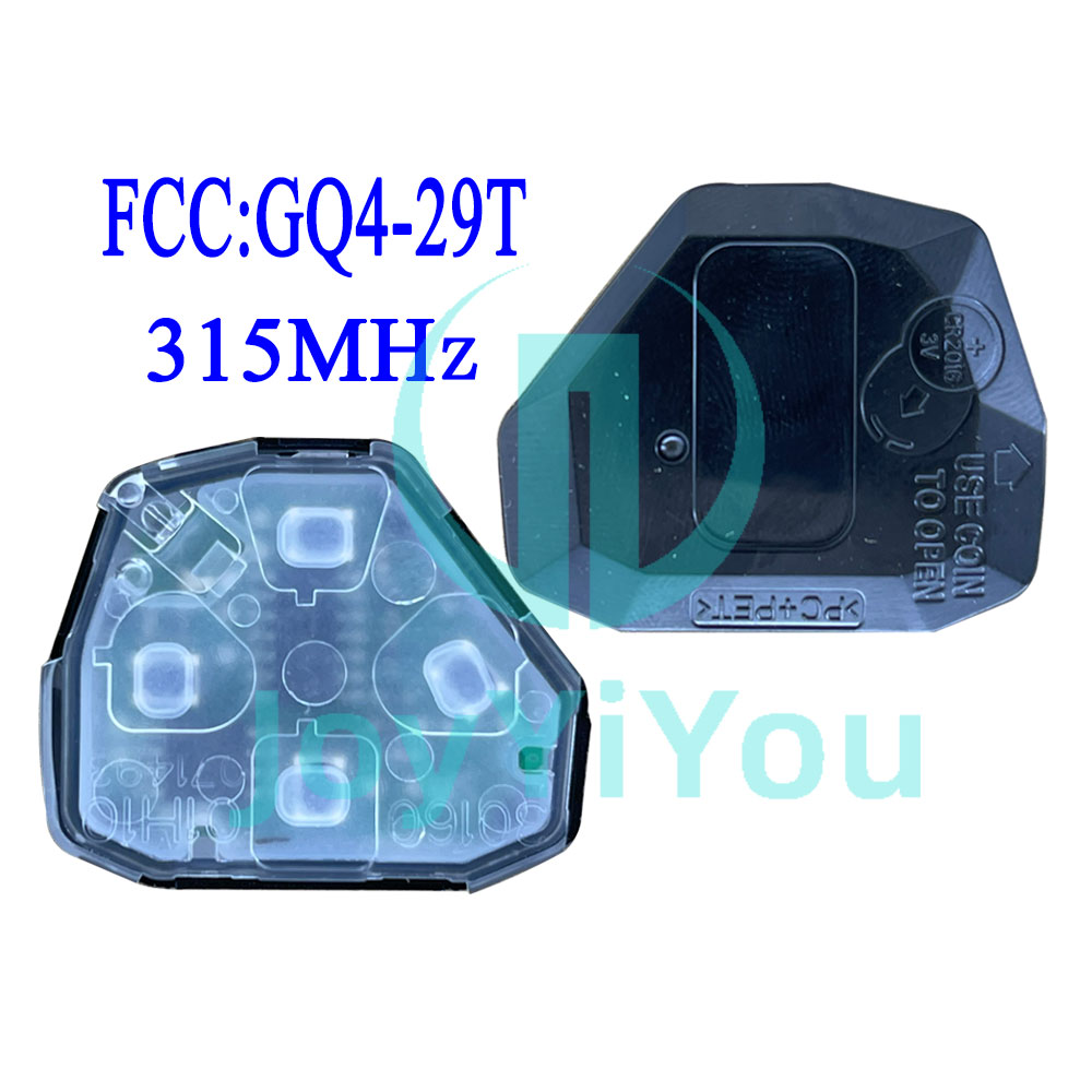 FCC:GQ4-29T 315MHz Remote Key For TOY