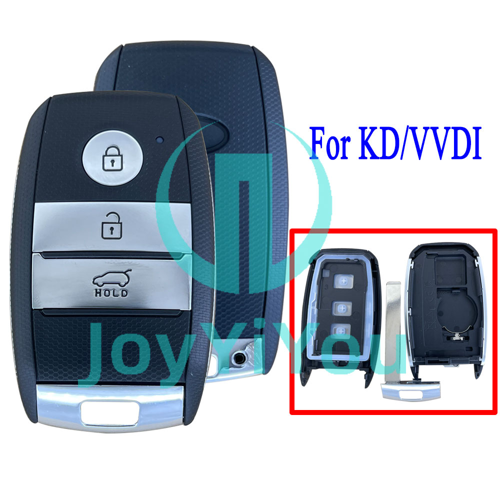 3Button-Hatch Smart Key Shell For VVDI XZKA81EN PCB