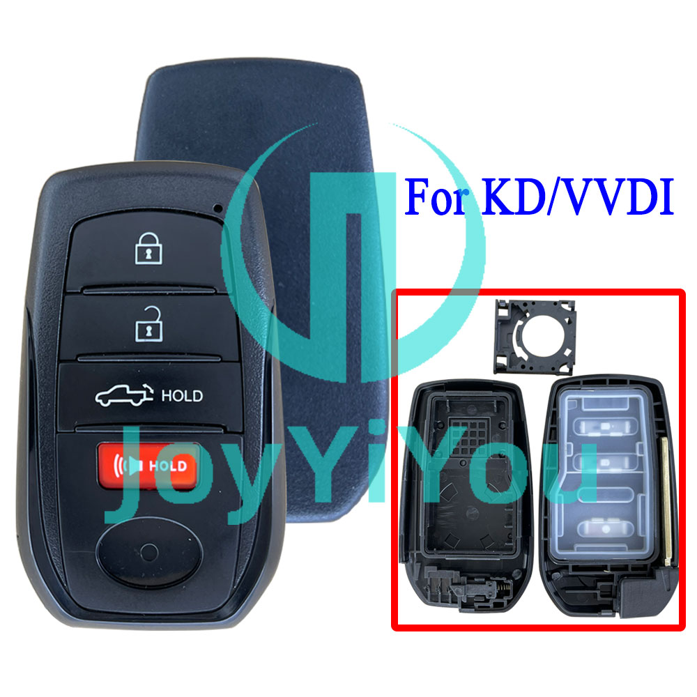 3+1Button-Pickup Smart Key Shell For VVDI XSTO01EN PCB